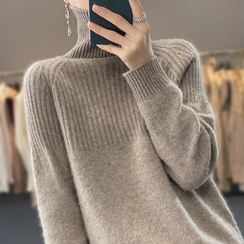 Colette - Pull à col roulé pour femme