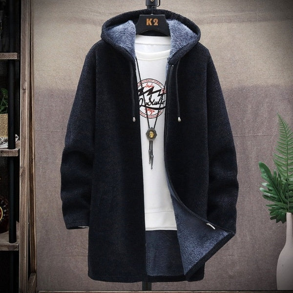 Cardigan à capuche zippé élégant : le choix parfait pour l'automne