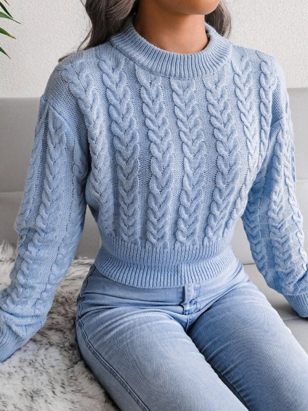 Lea - Pull court chic pour tenues élégantes pour femme