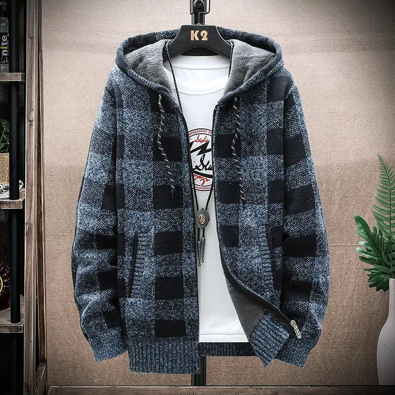 "Veste à Carreaux Élégante pour un Style Tendance "