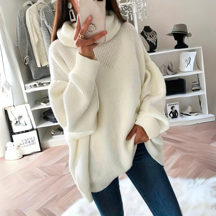 Elodie - Pull à Col Roulé Élégant pour Femmes pour un Look Chic