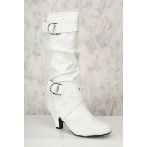 Bottes à talons mi-hauts - Phlipote