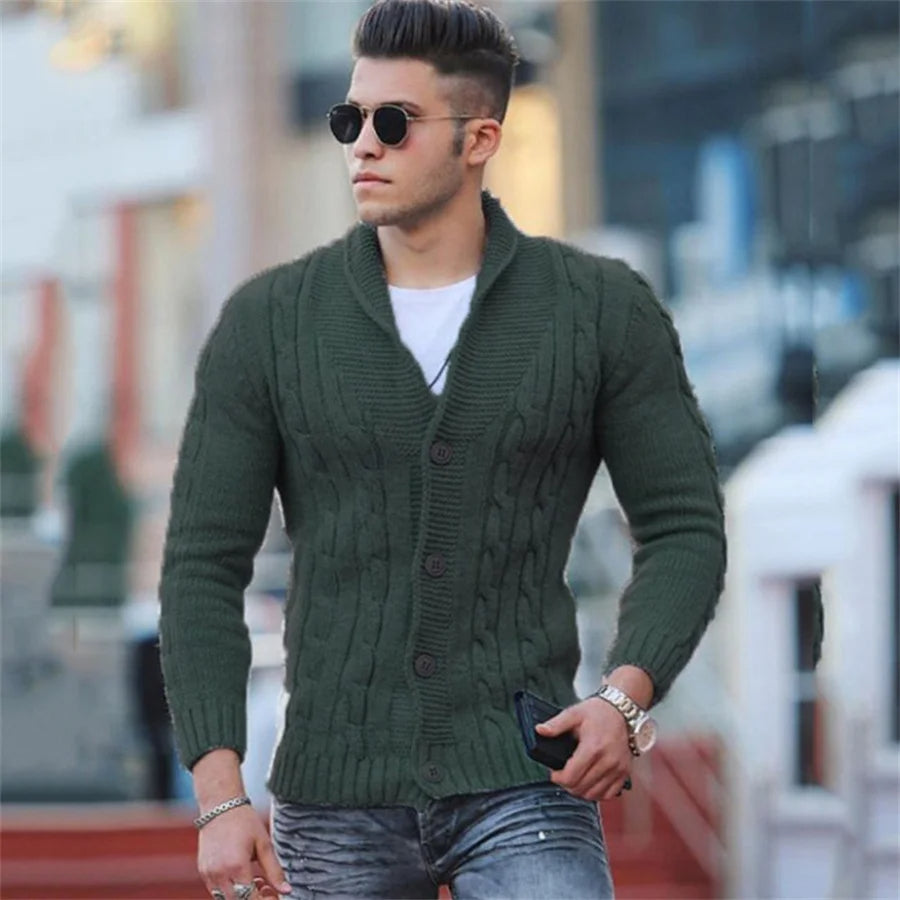 Cardigan en tricot pour homme - Eizer