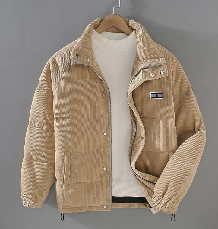 Veste d'hiver chaude pour hommes de style décontracté