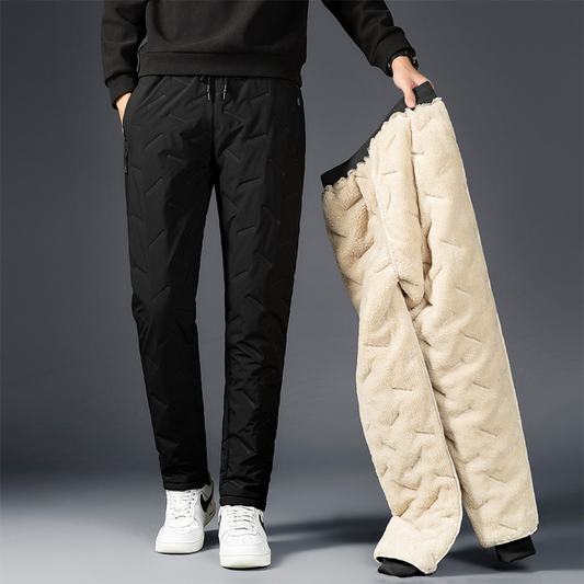 Pantalon Unisexe Doublé En Polaire