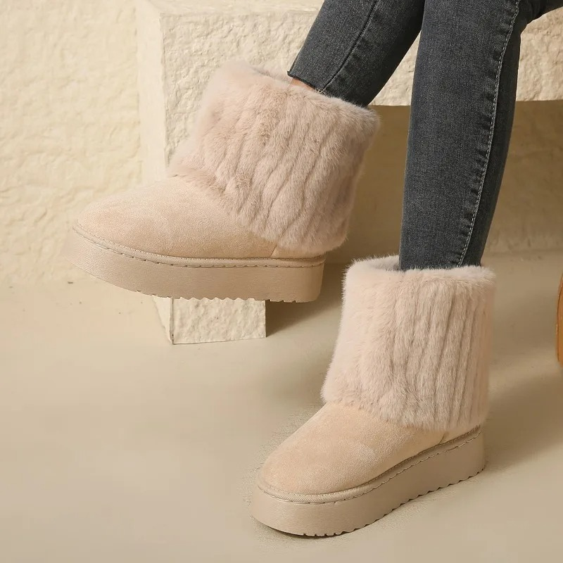 Zoë - Bottes d'hiver antidérapantes et rembourrées avec doublure respirante