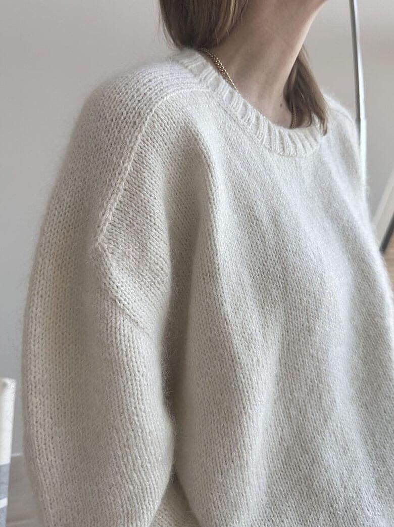Pull sophistiqué à col rond classique