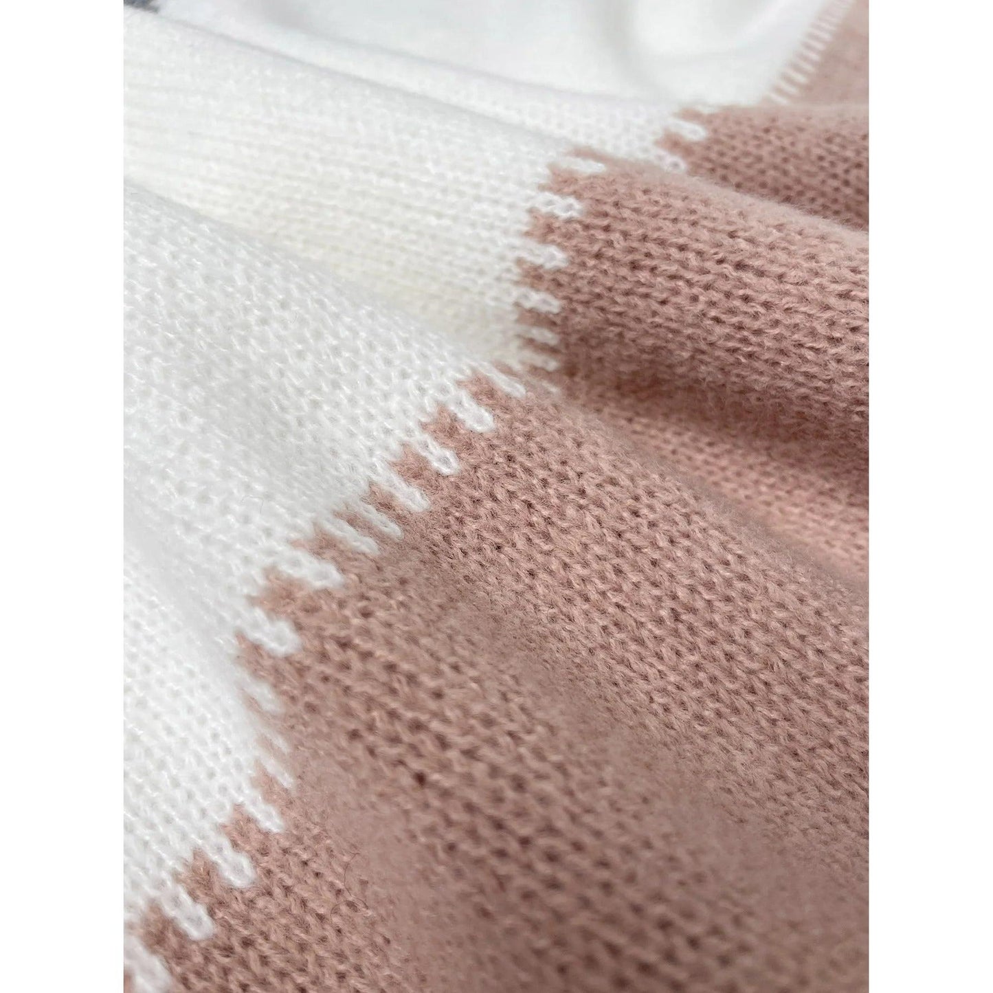 Leyna - Pull en maille avec motif léopard