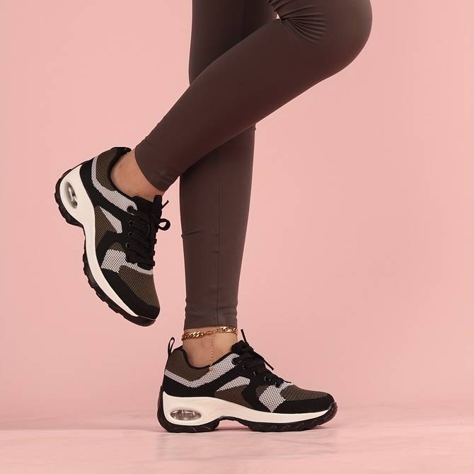 Fiora - Baskets De Course Colorblock Pour Femmes