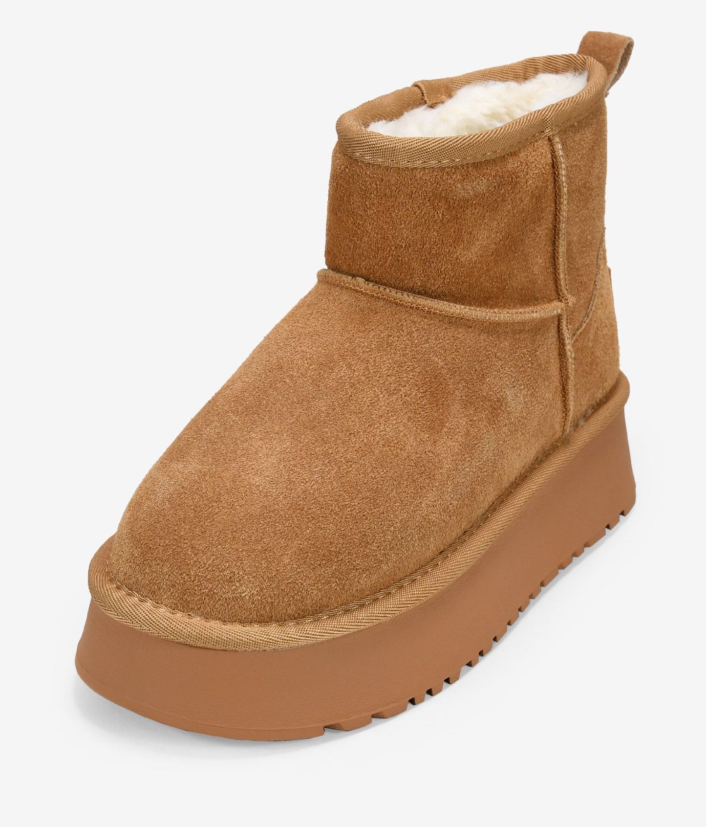 Boots d'hiver pour femme avec plateforme, confortables et stylées