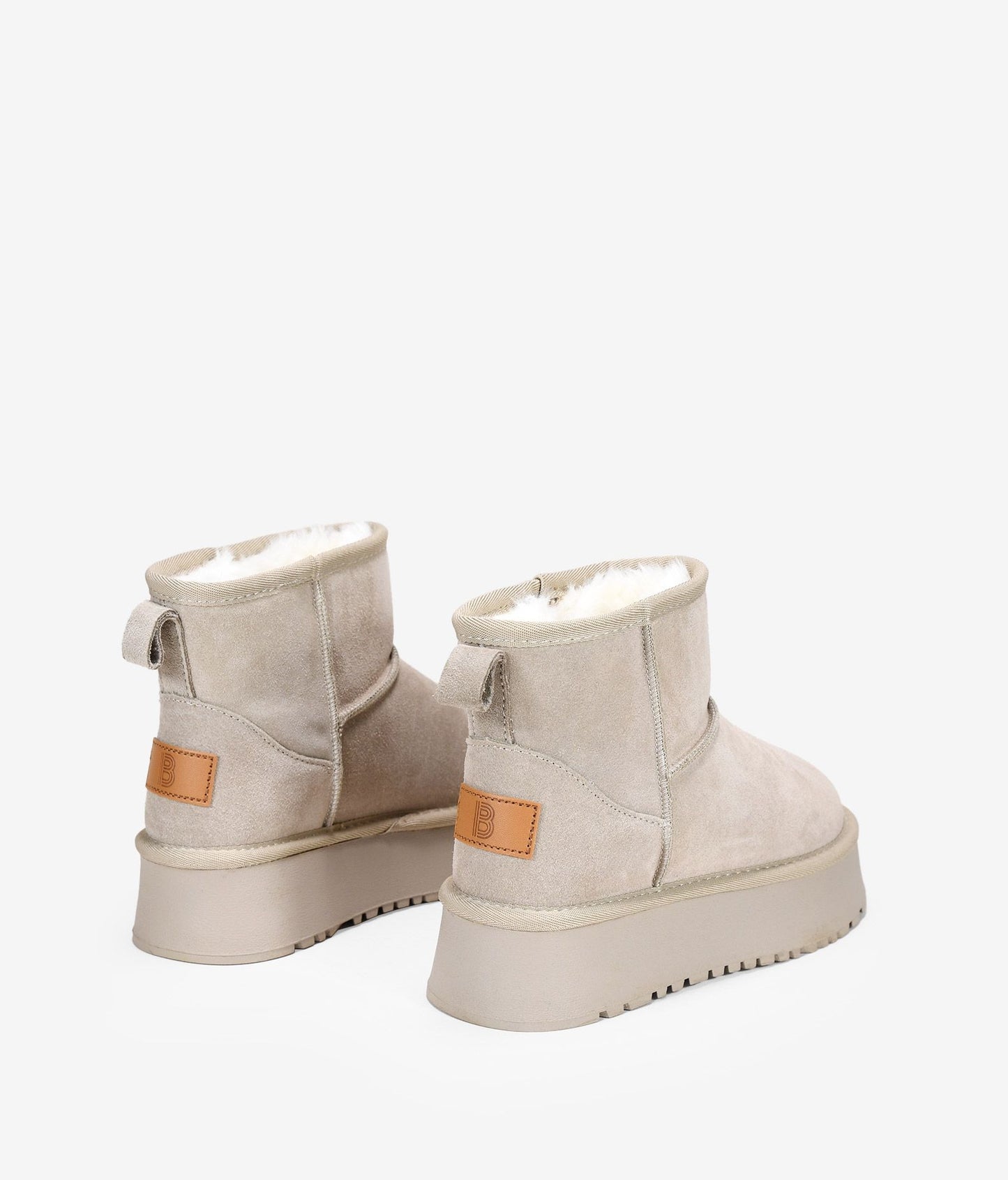 Boots d'hiver pour femme avec plateforme, confortables et stylées