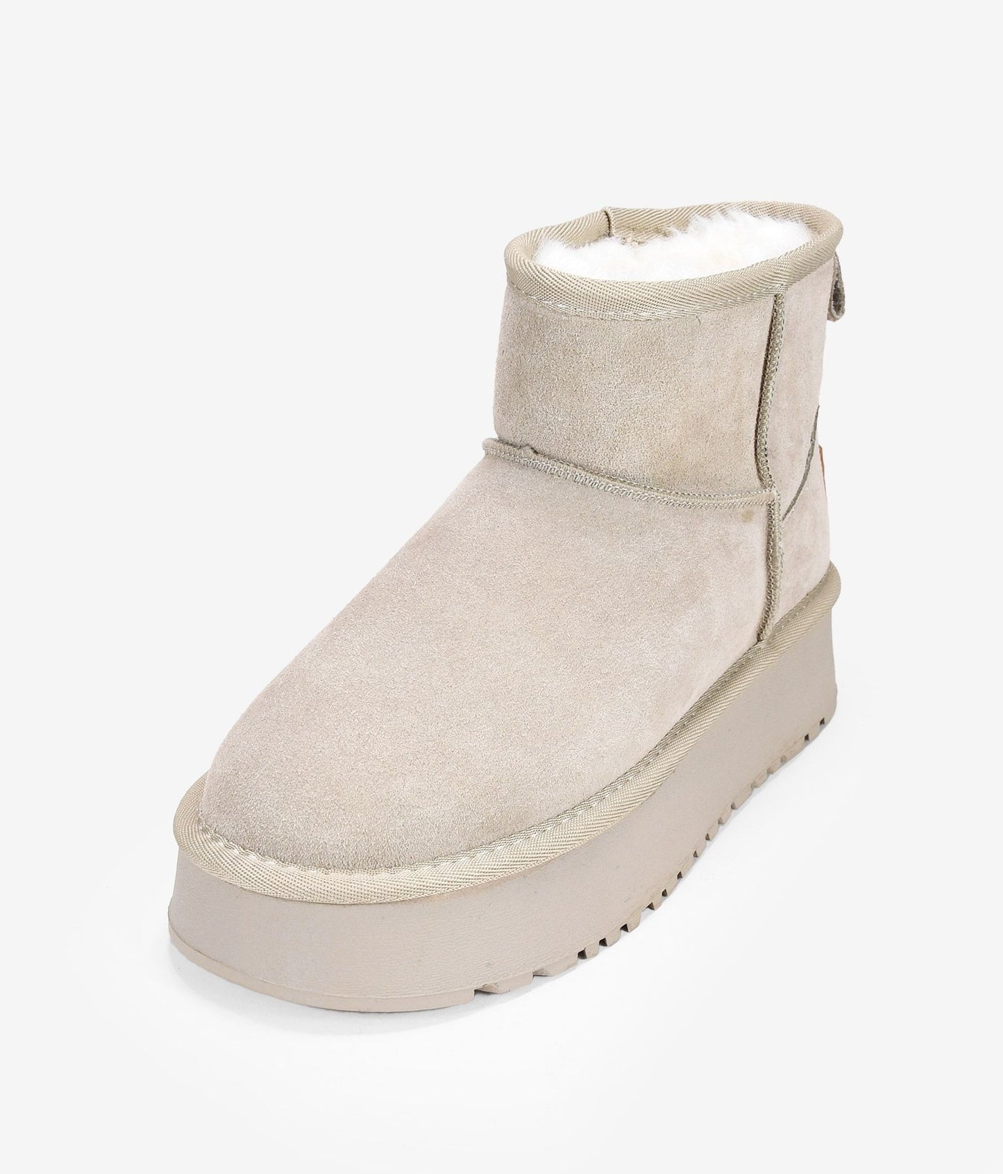 Boots d'hiver pour femme avec plateforme, confortables et stylées
