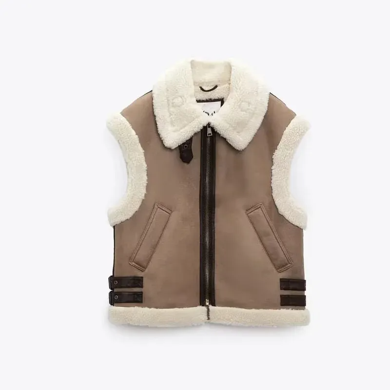 Rosa - Manteau sans manches