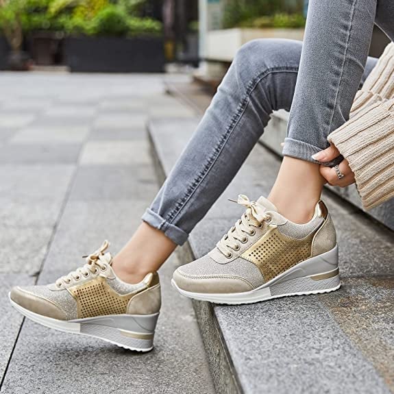 Hildiwara | Chaussures de sport orthopédiques à talon compensé