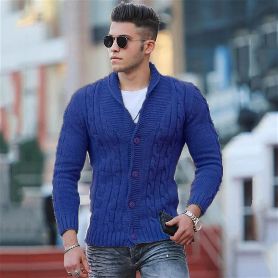 Cardigan en tricot pour homme - Eizer