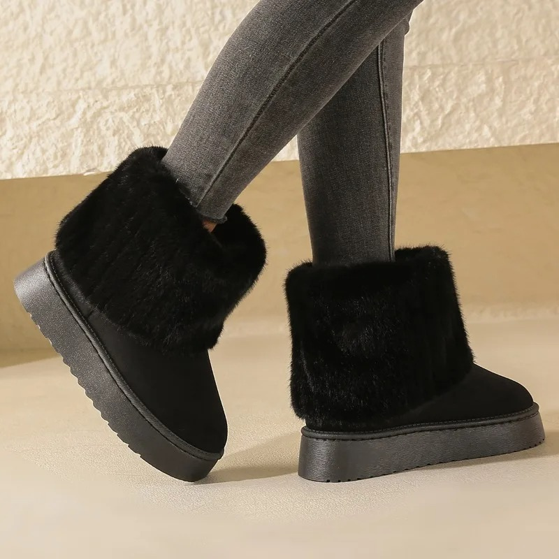 Zoë - Bottes d'hiver antidérapantes et rembourrées avec doublure respirante
