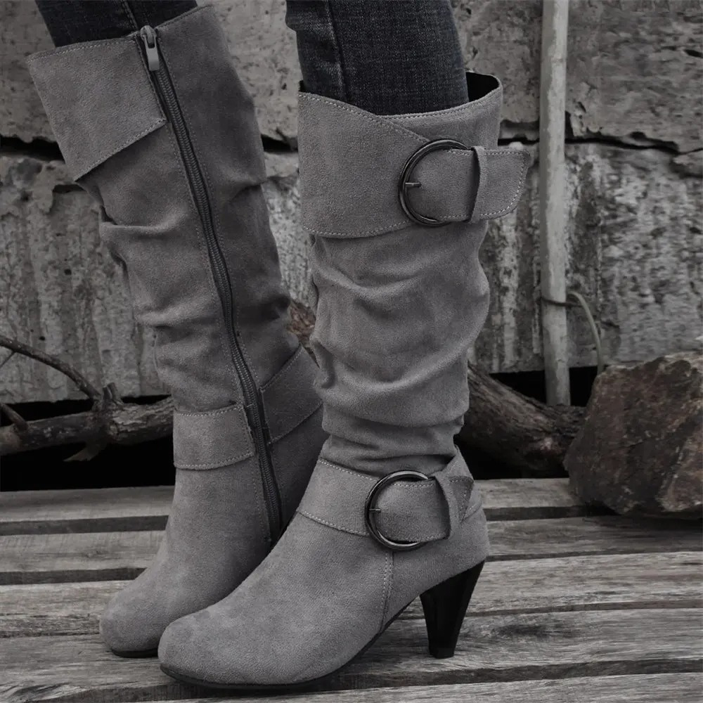 Bottes mi-longues pour femme - Guiotte