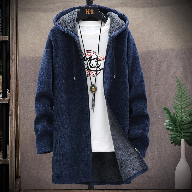 Cardigan à capuche zippé élégant : le choix parfait pour l'automne