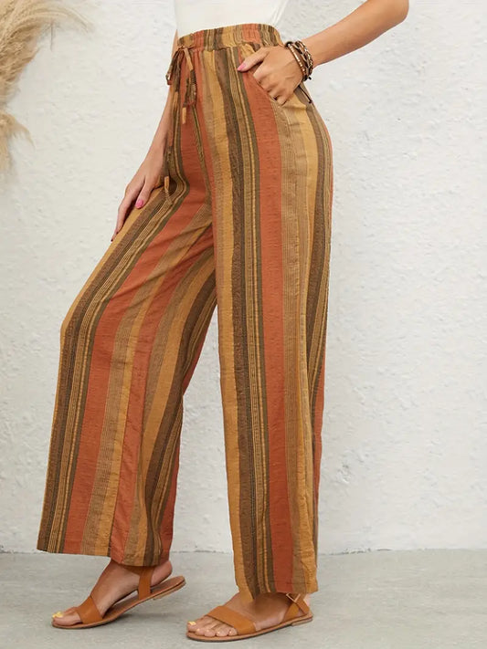 Pantalon large imprimé - Kendis