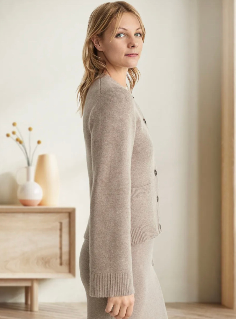Alma - cardigan doux à boutons