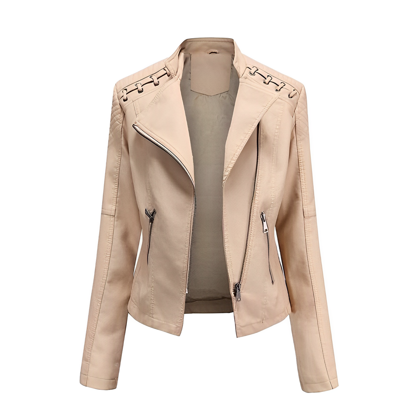 Veste simili cuir - Fosette