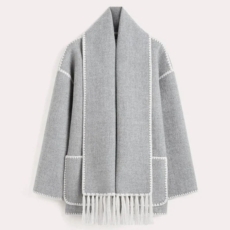 Élodie Lavin | Manteau en laine élégant