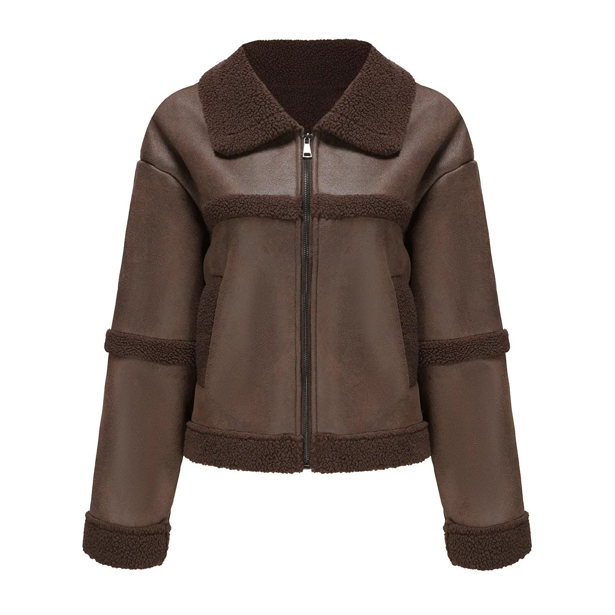 Gia - Veste en Fleece Chaude et Tendance pour Femme