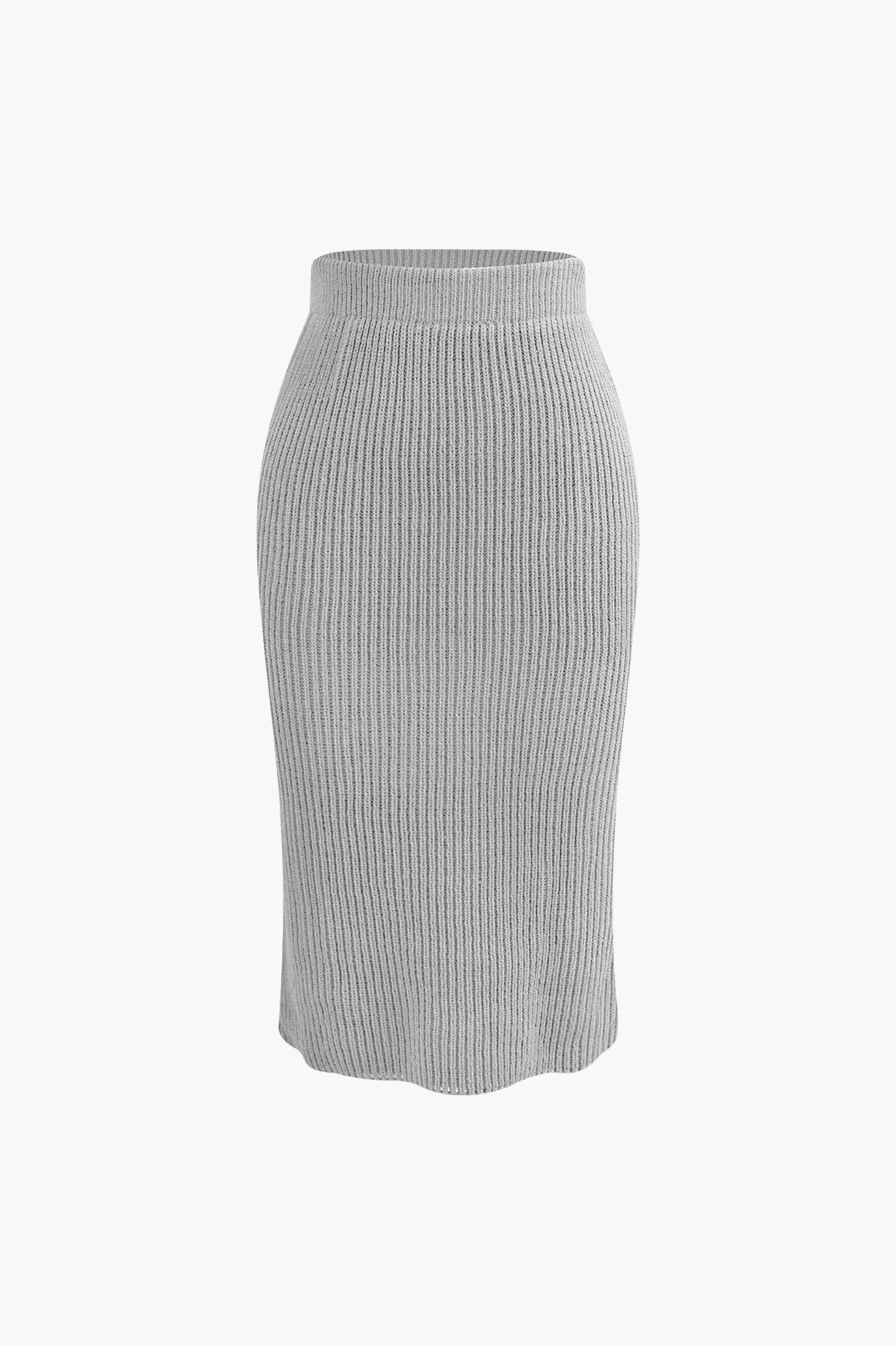 La Vie │ Ensemble pull et jupe à col en V