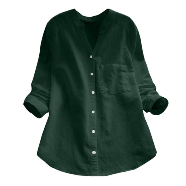 Chemise décontractée en lin et coton pour femme - Jamaica