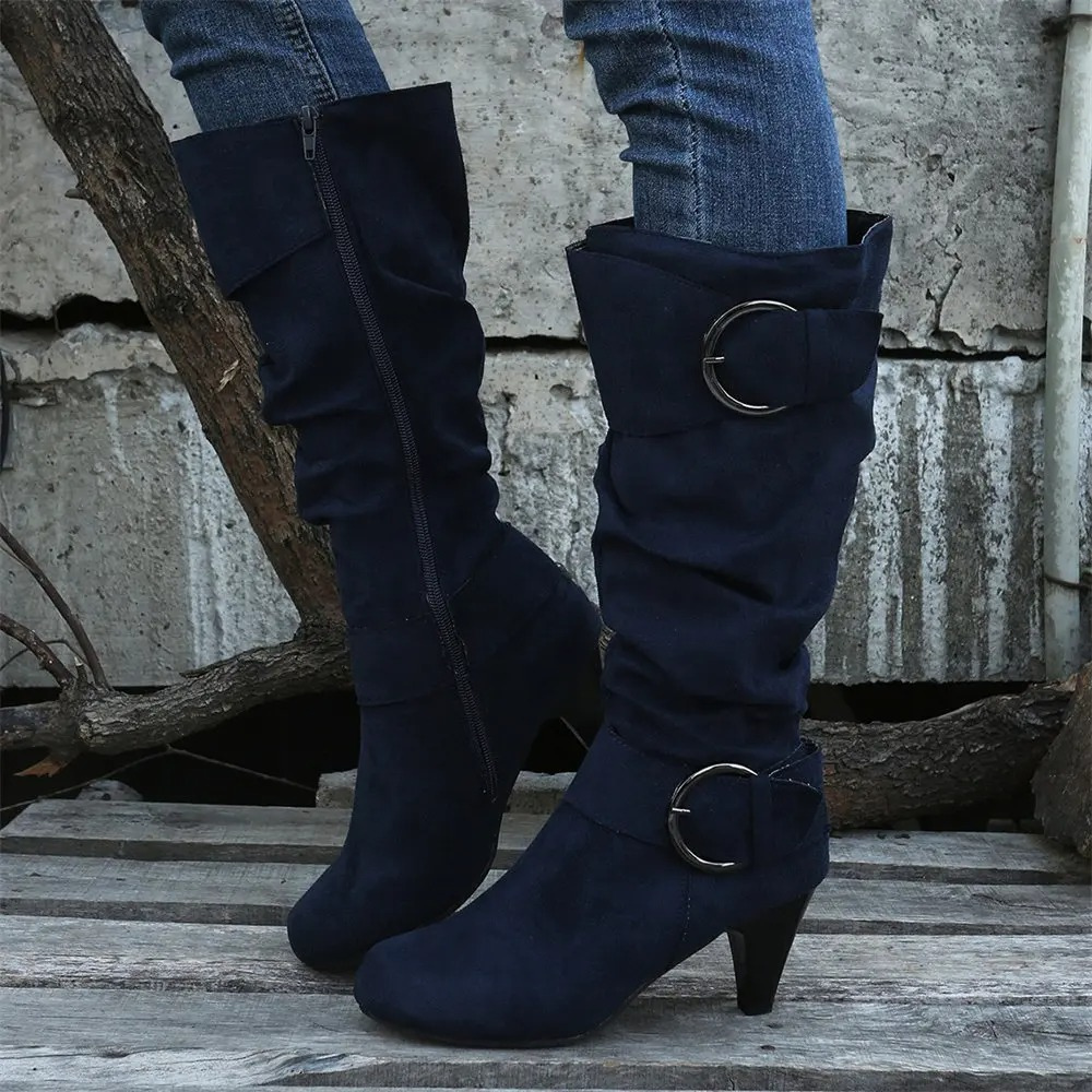 Bottes mi-longues pour femme - Guiotte