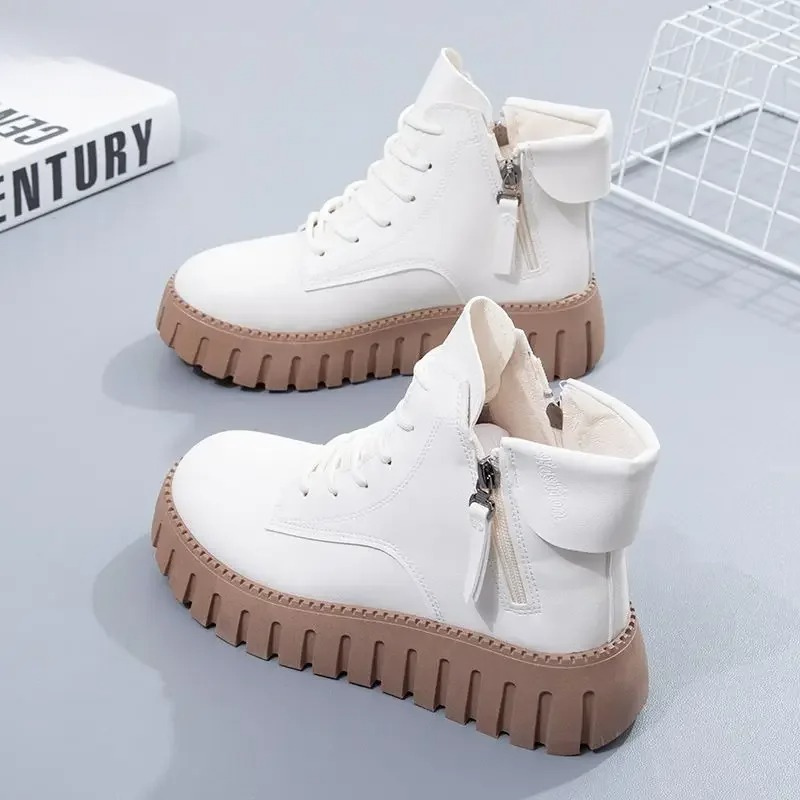 Claire - Windproof Zip Soft Winter Shoes Ladies