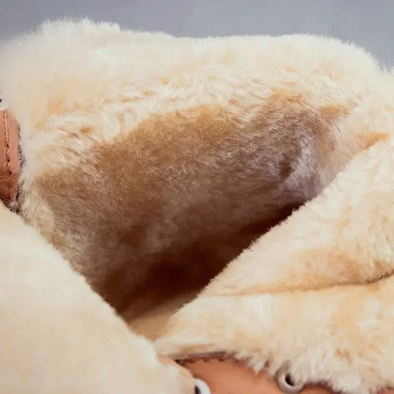 Amber - Chaussures D'Hiver À Semelles Épaisses Et Hautes Pour Dames