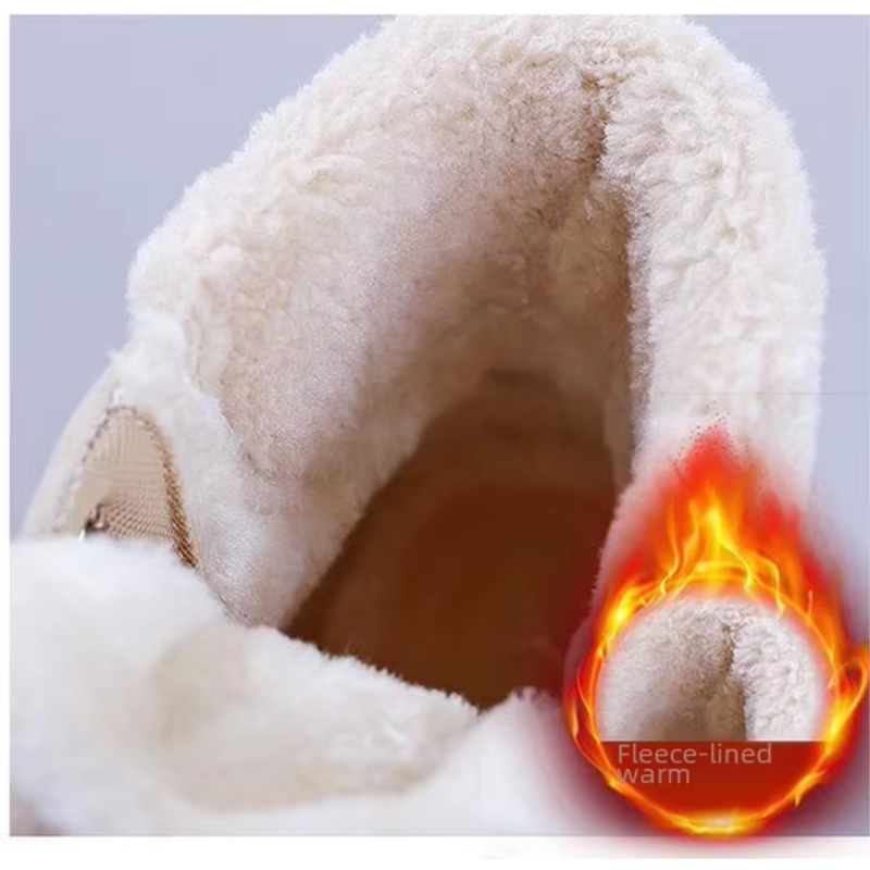 Émilie - Chaussures d'hiver antidérapantes de style sportif pour dames