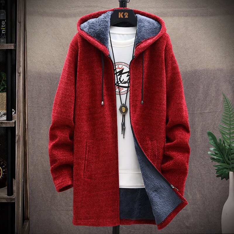Cardigan à capuche zippé élégant : le choix parfait pour l'automne