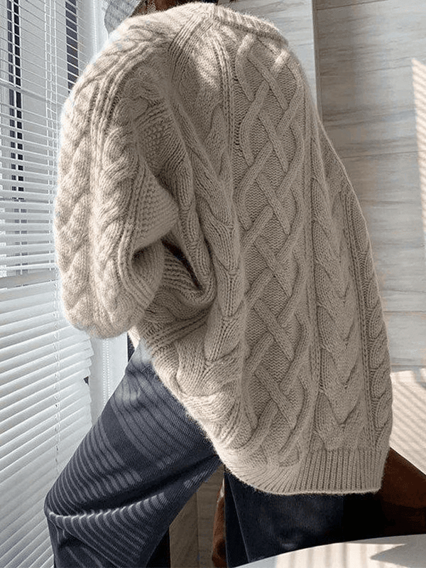 Pull en tricot douillet pour les journées froides