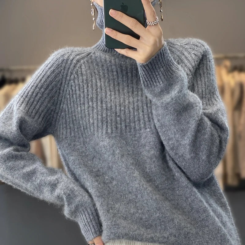 Colette - Pull à col roulé pour femme