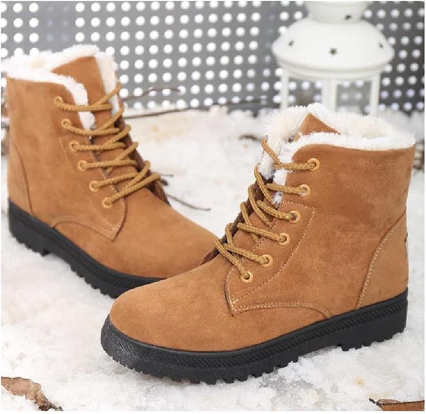 Léa - Bottes De Neige Antidérapantes Avec Lacets