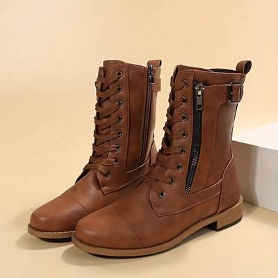Isabelle - Bottes Zippées De Qualité