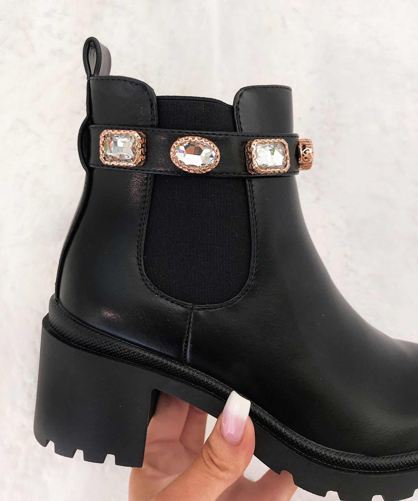 Bottes d'hiver à talons hauts - Éliane