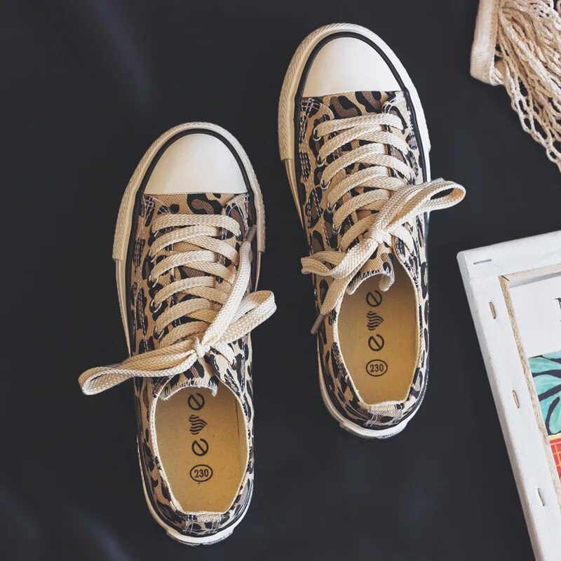 Amalia | Chaussures de sport léopard