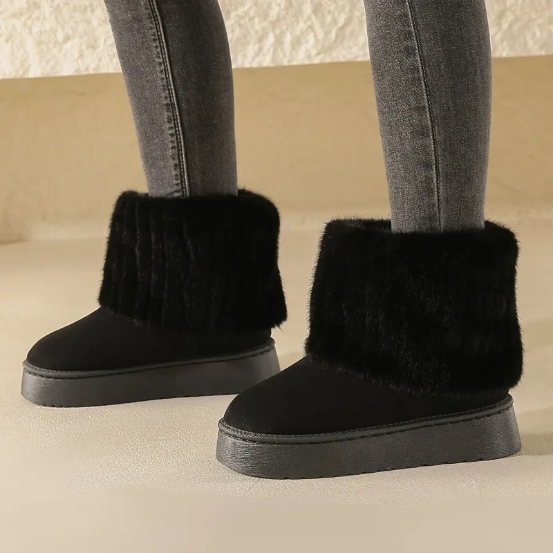 Zoë - Bottes d'hiver antidérapantes et rembourrées avec doublure respirante