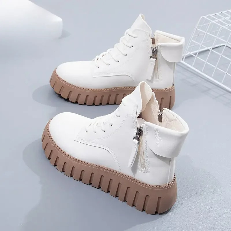 Claire - Windproof Zip Soft Winter Shoes Ladies