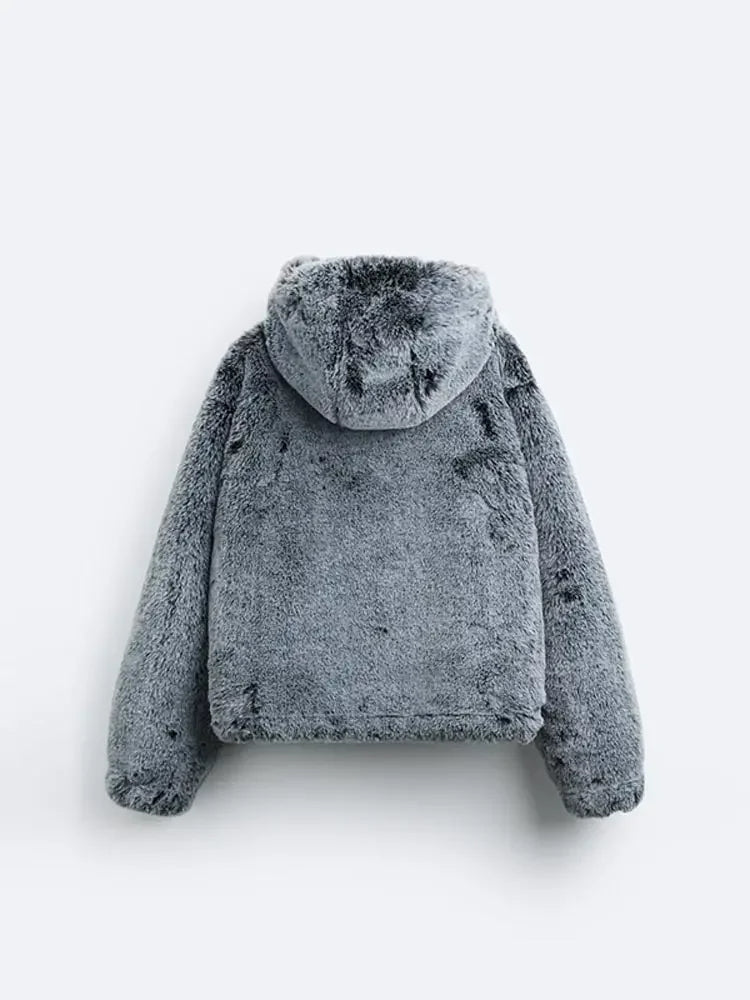 PeloDolce - Manteau d'hiver unisexe Teddy