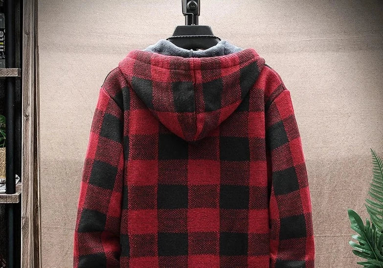 "Veste à Carreaux Élégante pour un Style Tendance "