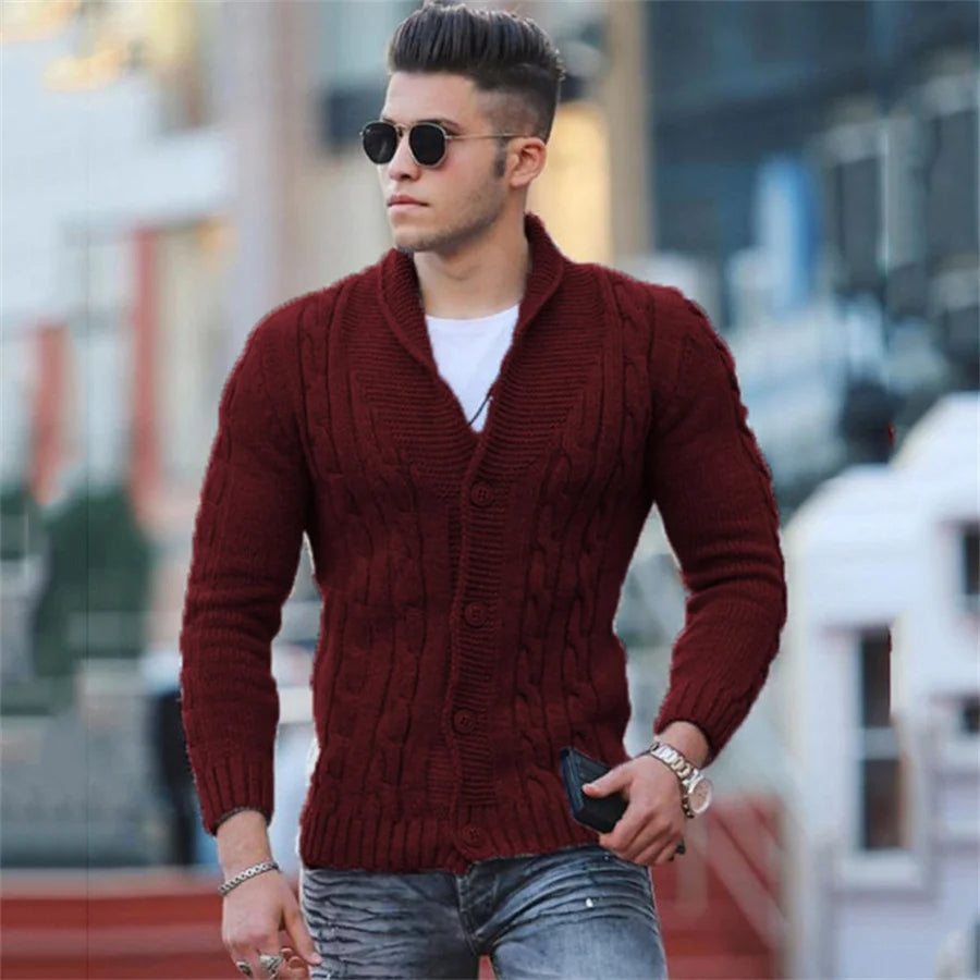 Cardigan en tricot pour homme - Eizer