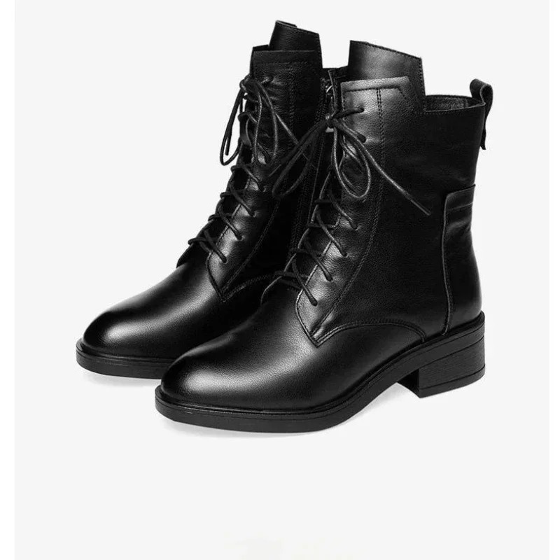 Bottines en cuir à bout pointu - Ysabeau