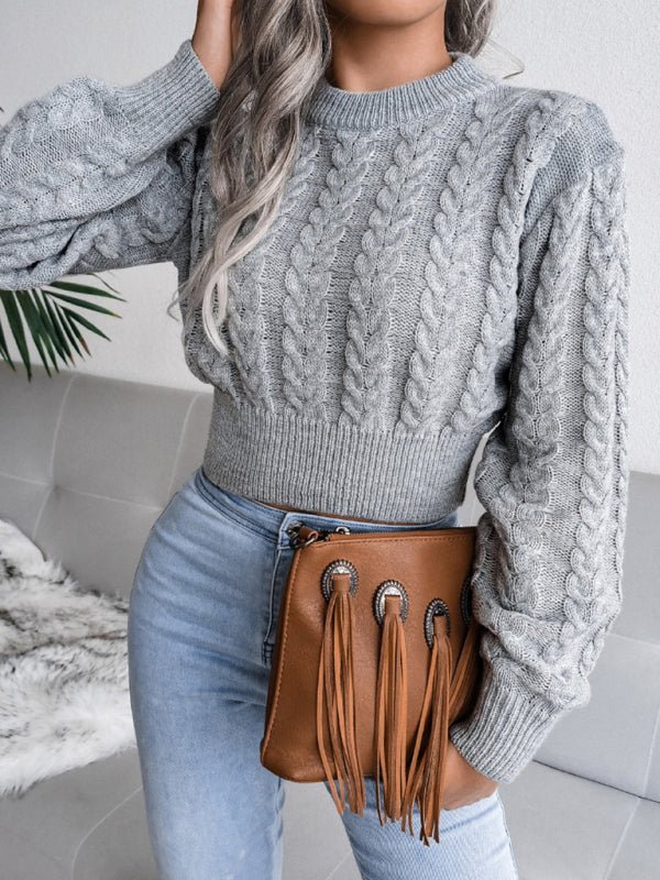 Lea - Pull court chic pour tenues élégantes pour femme