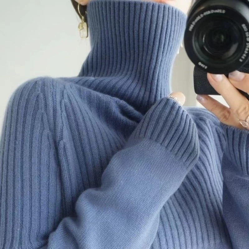 Colette - Pull à col roulé pour femme