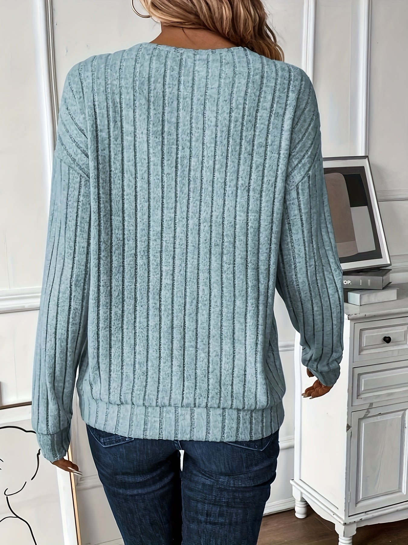 Camille - Blouse Casual Printemps à Manches Longues pour Femmes