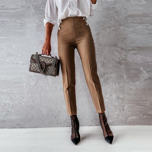 Pantalon skinny taille haute - Permelia